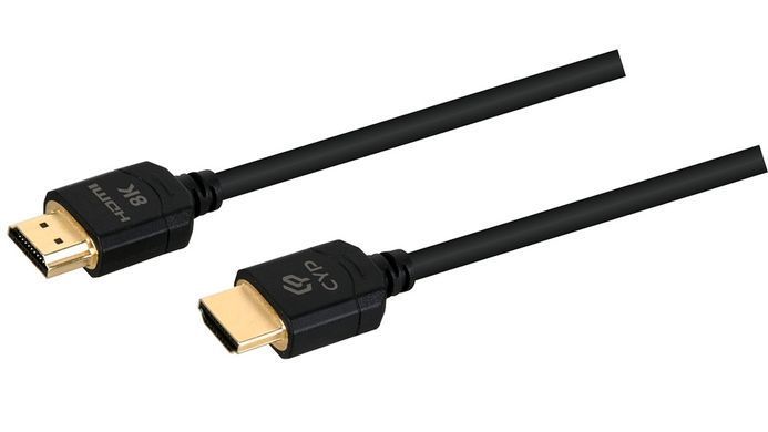 Кабель HDMI, Cypress, 8K certified, 3.0M, 30AWG Чорний (CBL-H600-030) [108565]