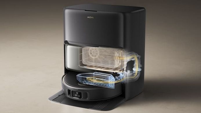 Робот-пилосос Mova V50 Ultra Complete Black (RLV72LE-1-bl) [612815]