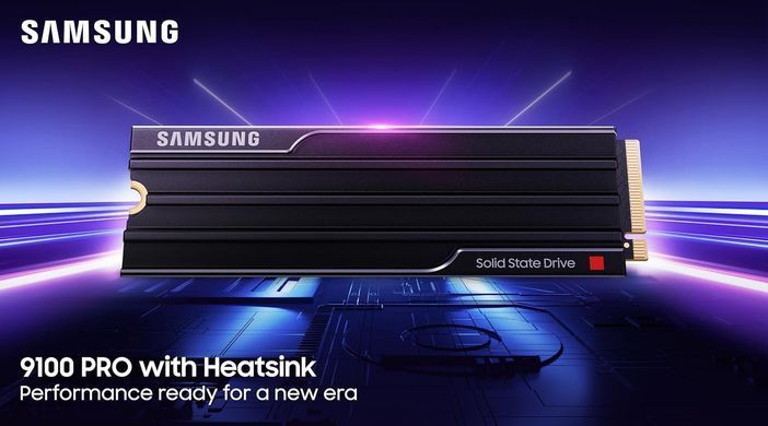 Накопичувач SSD Samsung M.2 4TB PCIe 5.0 9100PRO+ радіатор (MZ-VAP4T0CW) [109358]