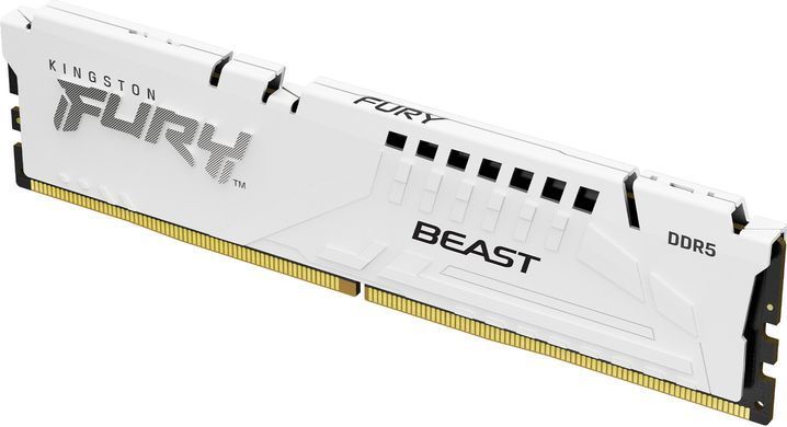 Пам'ять ПК Kingston DDR5 16GB 5200 FURY Beast EXPO Білий (KF552C36BWE-16) [109612]