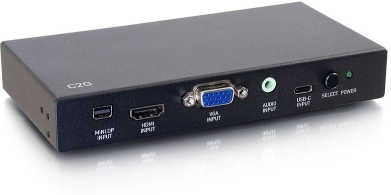 Світч C2G HDMI > USB-C HDMI Mini Display Port VGA (CG81850) [105067]