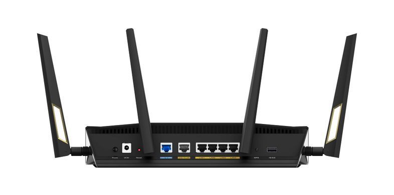 Маршрутизатор ASUS RT-AX88U PRO AX6000, 4xGE LAN, 2.5xGE WAN, 1x2.5GE WAN/LAN, 1xUSB3.2, 1xUSB2.0, MESH (90IG0820-MO3A00) [104587]