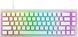 Клавіатура механічна Xtrfy K5 68Key, Kailh Red, USB-A, EN/UA, Hot-swap, RGB, біла (K5-RGB-CPT-TPWHITE-R-UKR) [103553], фото 1