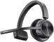 Гарнітура комп'ютерна моно On-ear Poly Voyager 4310-M з адаптером BT700, USB-A, Bluetooth, всеспрямований, Acoustic fence, сертифікат Microsoft Teams, чорний (77Y91AA) [107422], фото 1