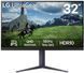 Монітор LG 31.5" 2xHDMI, DP, USB, Audio, NanoIPS, 2560x1440, 180Hz, 1ms, DCI-P3 98%, G-SYNC, FreeSync, Pivot, HDR10 (32GS85Q-B) [113531], фото 1