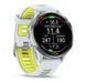 Смарт-годинник Garmin Forerunner 970 Whitestone Titanium with Whitestone/Translucent Amp Yellow Silicone with Silver Buckle (010-02969-61) [613063], фото 4