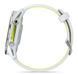 Смарт-годинник Garmin Forerunner 970 Whitestone Titanium with Whitestone/Translucent Amp Yellow Silicone with Silver Buckle (010-02969-61) [613063], фото 2