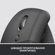 Миша бездротова Logitech Lift Left Vertical Ergonomic Graphite USB (910-006495) [606494], фото 7