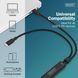 Кабель DIGITUS USB-C > 2xUSB-C заряджання/синхронізації, USB 2.0, 140W, 1.8м, чорний (AK-300170-018-S) [113099], фото 4
