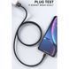 Кабель WUW-X203 USB Micro 2,4A 1m black (6972573336197) [806338], фото 5