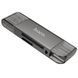 USB-хаб HOCO HB39 USB/Type-C 3.0 high-speed card reader Metal Gray (6942007604819) [805345], фото 5
