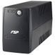 ДБЖ FSP FP650, 650ВА/360Вт, Line-Int, USB/RJ45, IEC-320-C13, AVR, Black (PPF3601405) [400902], фото 2