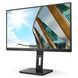 Монітор TFT 27" AOC, IPS 4K UHD, 4ms, HDMIx2, DP, USB hub, USB-C, HAS, Pivot, колонки, чорний (U27P2CA) [400450], фото 6