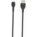 Кабель SkyDolphin S22L Soft Silicone USB - Lightning (M/M), 1 м, Black (USB-000601) [603922], фото 2