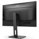 Монітор TFT 27" AOC, IPS 4K UHD, 4ms, HDMIx2, DP, USB hub, USB-C, HAS, Pivot, колонки, чорний (U27P2CA) [400450], фото 7