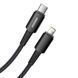 Кабель Essager Sunset USB Type-C - Ligthning (M/M), 20W, 1 м Black (EXCTL-CG01) [620302], фото 3