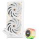 Система водяного охолодження 1stPlayer CC-240 White (CC-240-WH) [609136], фото 4