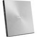 Привід оптичний портативний ASUS ZenDrive SDRW-08U7M-U DVD+-R/RW burner M-DISC USB2.0 срібний Retail Box Slim (90DD01X2-M29000) [109580], фото 1