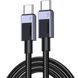 Кабель USB 2.0 Type-C M-M, 3 м, 100W （480Mbps）Сірий, L512 UGREEN (45065) [404138], фото 1