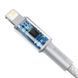 Кабель Baseus High Density Braided Fast Charging Data Cable Type-C to iP PD 20W 2m White (CATLGD-A02) [802554], фото 5