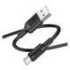 Кабель BOROFONE BX111 Feliz charging data cable Type-C 1m Black (6941991115080) [802223], фото 3
