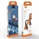 Кабель WUW-X203 USB Micro 2,4A 1m black (6972573336197) [806338], фото 2