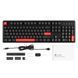 Клавіатура механічна Lemokey X3 104Key, Keychron Brown, USB-A, QMK/VIA, Hot-Swap, EN/UKR, RGB, чорний (X3-H3-UA) [103654], фото 3
