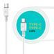 Кабель Piko CB-TT11 USB Type-C-USB Type-C (M/M) 1.2 м White (1283126504020) [603752], фото 1