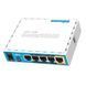 Маршрутизатор Mikrotik hAP ac lite with 650MHz CPU, 64MB RAM, 5xLAN, built-in 2.4Ghz (RB952UI-5ac2ND) [401417], фото 1