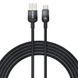 Кабель Baseus Discolor Series Fast Charging Cable USB to USB-C 100W 1m Cluster Black (P10374903111-00) [804358], фото 1