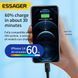 Кабель Essager Sunset USB Type-C - Ligthning (M/M), 20W, 1 м Black (EXCTL-CG01) [620302], фото 5