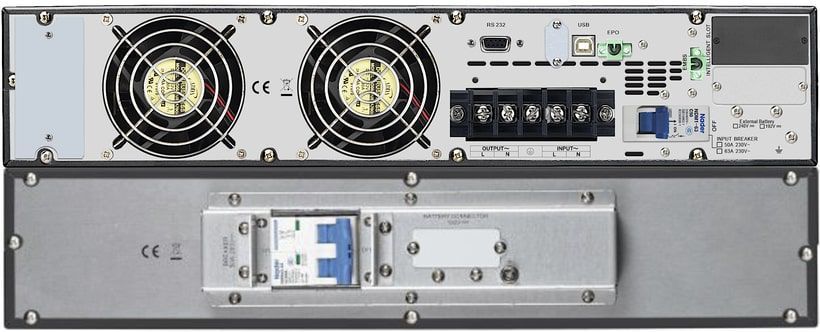 Джерело безперебійного живлення APC Easy UPS SRV 5000VA/5000W, RM 4U, LCD, USB, RS232, Hard wire in&out (SRV5KRIRK) [103037]