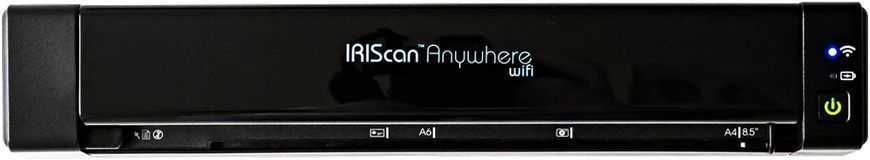 Сканер A4 Canon IRIScan Anywhere 6 WIFI Simplex (1200dpi 15стор/хв USB microSD мобільний чорний) (461855) [401696]