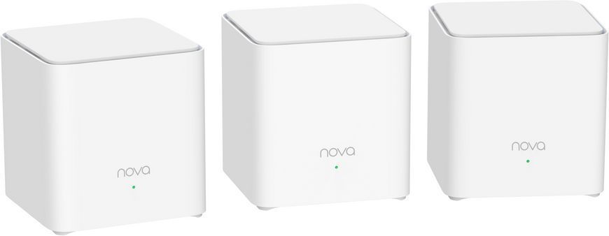 Система WiFi-Mesh TENDA MX3 NOVA AX1500, 3мод (MX3-KIT-3) [104688]