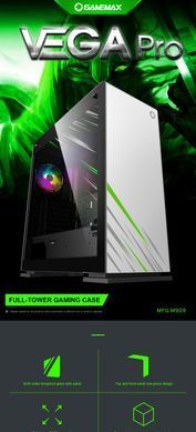 Корпус для ПК GAMEMAX (VEGA PRO WH) [33301]