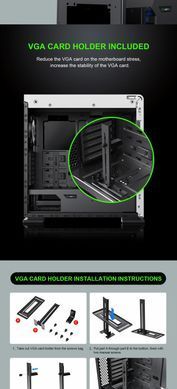 Корпус для ПК GAMEMAX (VEGA PRO WH) [33301]