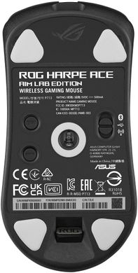 ASUS Миша ROG Harpe Ace Aim Lab Edition, RGB, USB-A/WL/BT, чорний