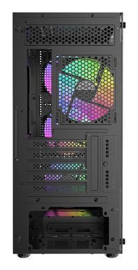 Корпус для комп'ютера MATX W/O PSU GAMMA C50 BK ARGB OCYPUS (GAMMA-C50-BKG400XX-GL) [502868]