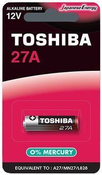 Батарейка Toshiba 27A BP-1C (00152716) [203704]