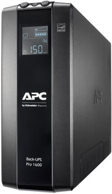 Джерело безперебійного живлення APC Back-UPS Pro 1600VA/960W, LCD, RJ45, USB, 6+2 C13 (BR1600MI) [102904]