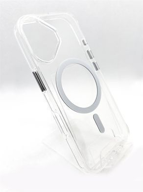 Чохол-накладка BeCover Space Case MagSafe для Apple iPhone 16 Transparancy (712102) [608199]