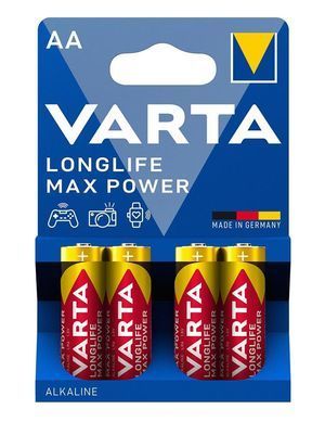 Батарейка Varta Longlife Max Power AA блістер, 4 шт (04706101404) [113354]