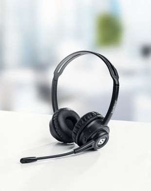 Гарнітура Sandberg Wireless Headset ANC+ENC, Bluetooth, Black (126-44) [403153]