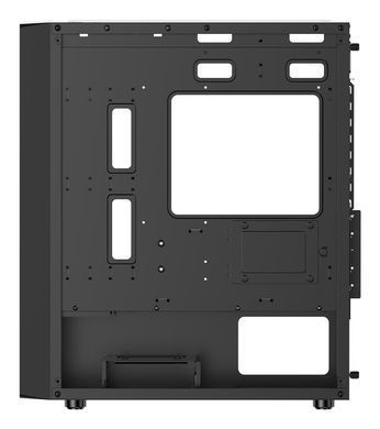Корпус для комп'ютера MATX W/O PSU GAMMA C50 BK ARGB OCYPUS (GAMMA-C50-BKG400XX-GL) [502868]