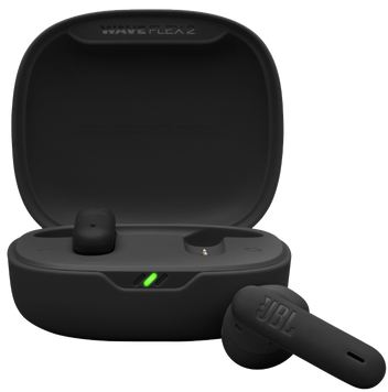 Гарнітура JBL WAVE FLEX 2 Black (JBLWFLEX2BLK) [201640]