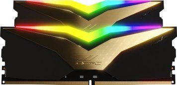 DDR5 32Gb 6400MHz (2*16Gb) OCPC PISTA RGB C32 Black Label, Retail Kit (MMPT2K32GD564C32BL) [401081]