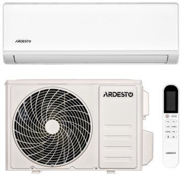 Кондиціонер Ardesto 25м2 on/off 9000BTU 2.5кВт A/A -7&deg;С R32 білий (ARD-E09-R32) [12720]
