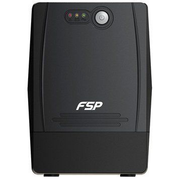 ДБЖ FSP Fortron FP1000, 1000ВА/600Вт, Line-Int, 4*Schuko, AVR, Black (PPF6000601) [400909]