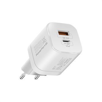 Зарядний пристрій Promate PowerPort-33 White (powerport-33.white) [612816]