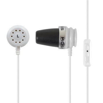 Навушники In-ear Koss Spark Plug 3.5 mini-jack, Mic, Білий (196833.101) [107371]